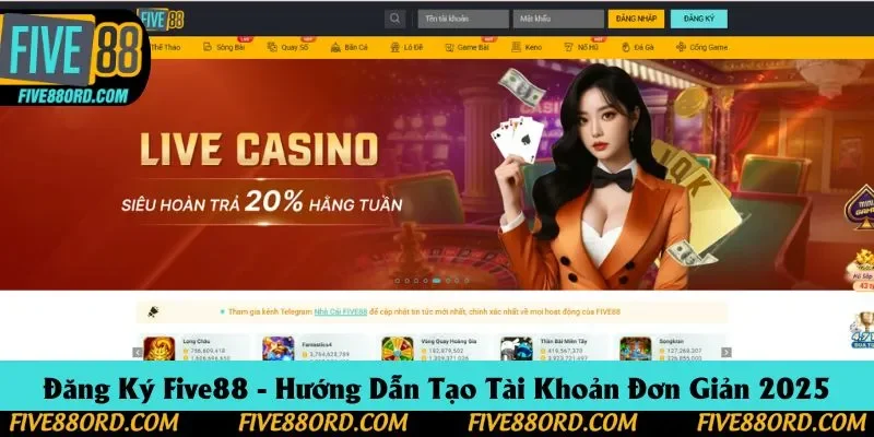 Đăng Ký Five88