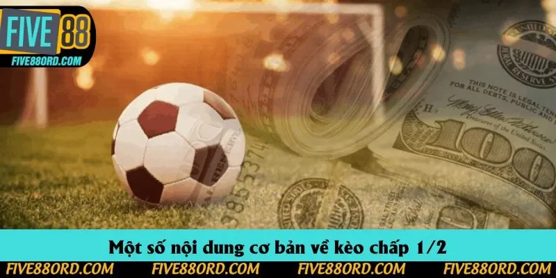 Một số nội dung cơ bản về kèo chấp 1/2