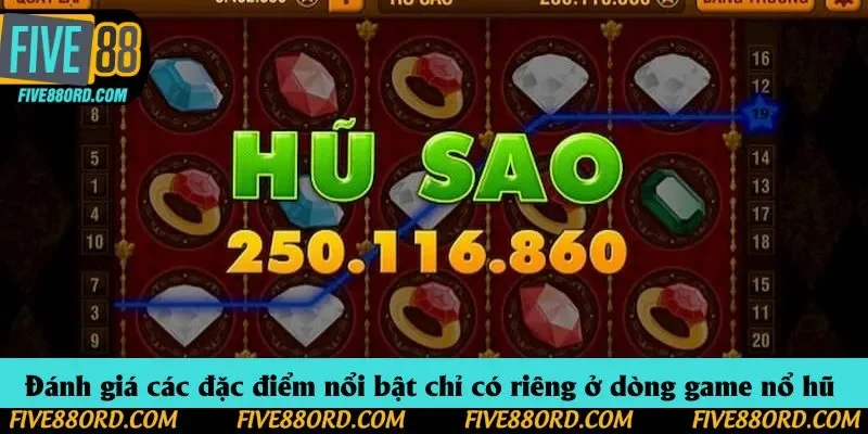 Đánh giá các đặc điểm nổi bật chỉ có riêng ở dòng game nổ hũ 