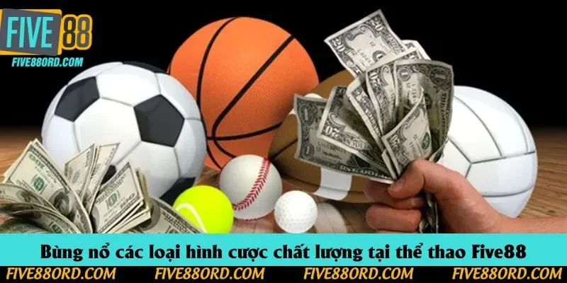 Bùng nổ các loại hình cược chất lượng tại thể thao Five88